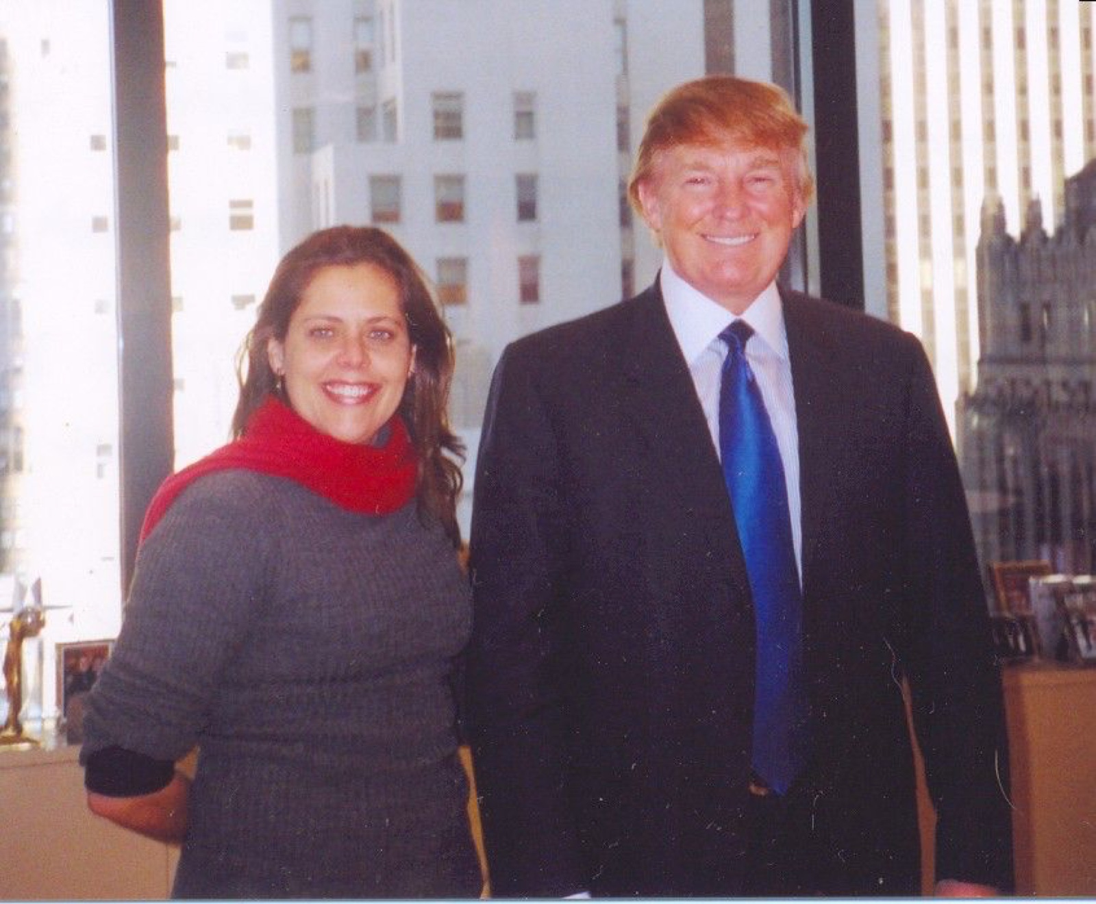 Flávia da Matta nos bastidores